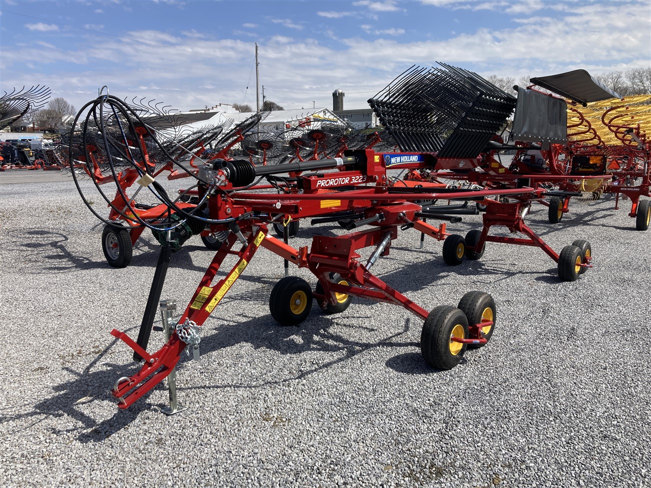 2024 NEW HOLLAND PROROTOR 3223 DOUBLE-ROTARY HAY RAKE