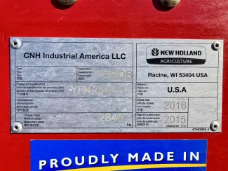 2016 NEW HOLLAND DISCBINE 313 - Tag